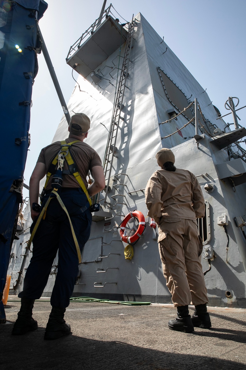 USS Wayne E. Meyer conducts operations in the U.S. Central Command area of responsibility as part of the Nimitz Carrier Strike Group