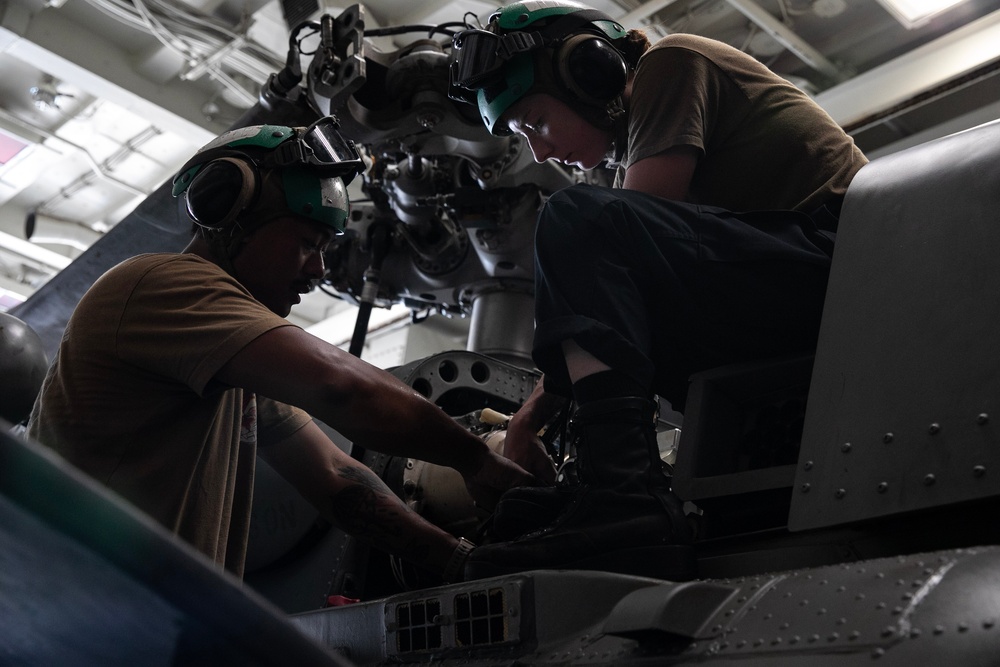 USS Wayne E. Meyer conducts operations in the U.S. Central Command area of responsibility as part of the Nimitz Carrier Strike Group