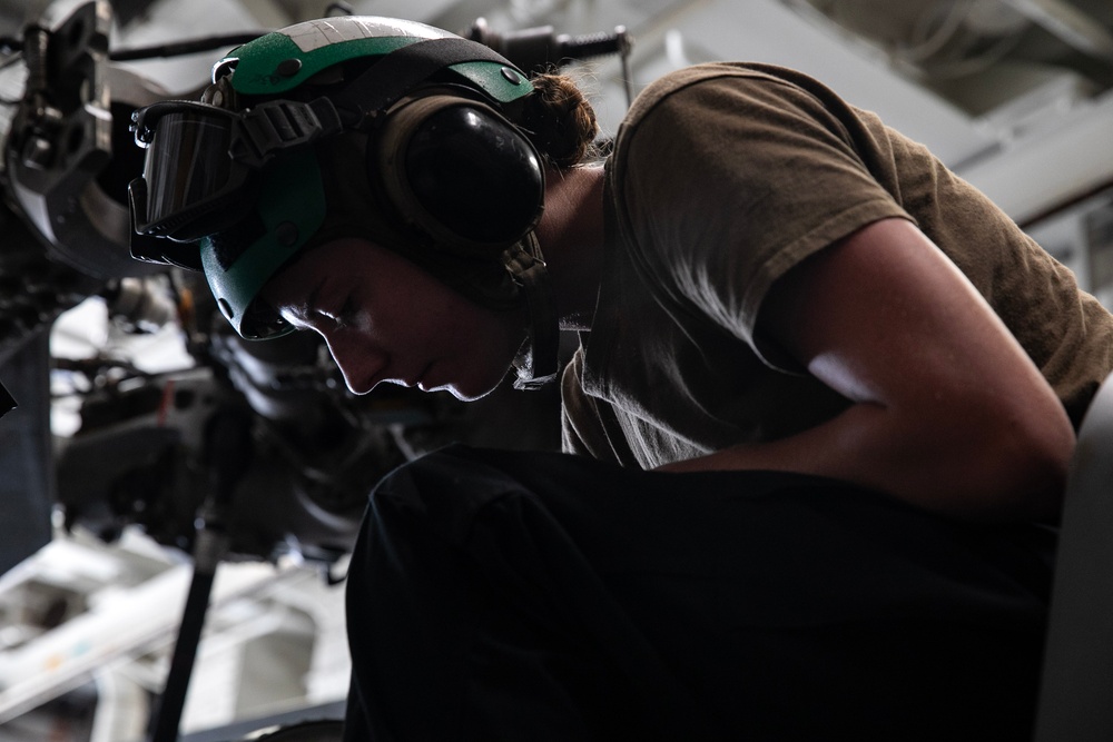USS Wayne E. Meyer conducts operations in the U.S. Central Command area of responsibility as part of the Nimitz Carrier Strike Group