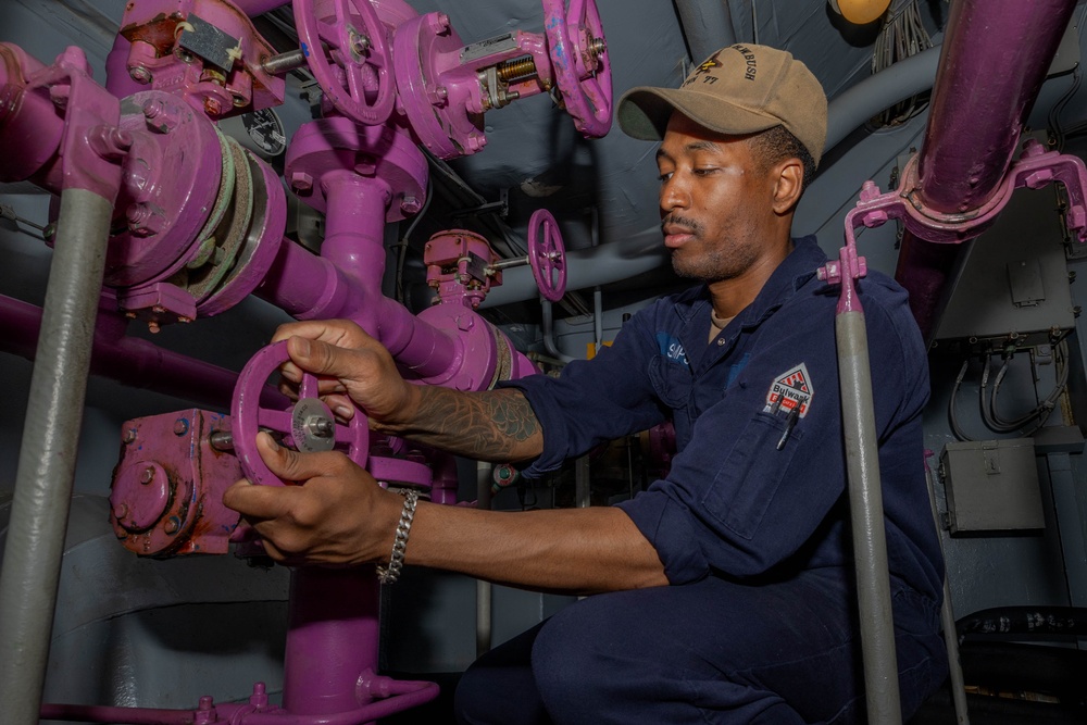 Daily Operations Aboard USS George H.W. Bush (CVN 77)