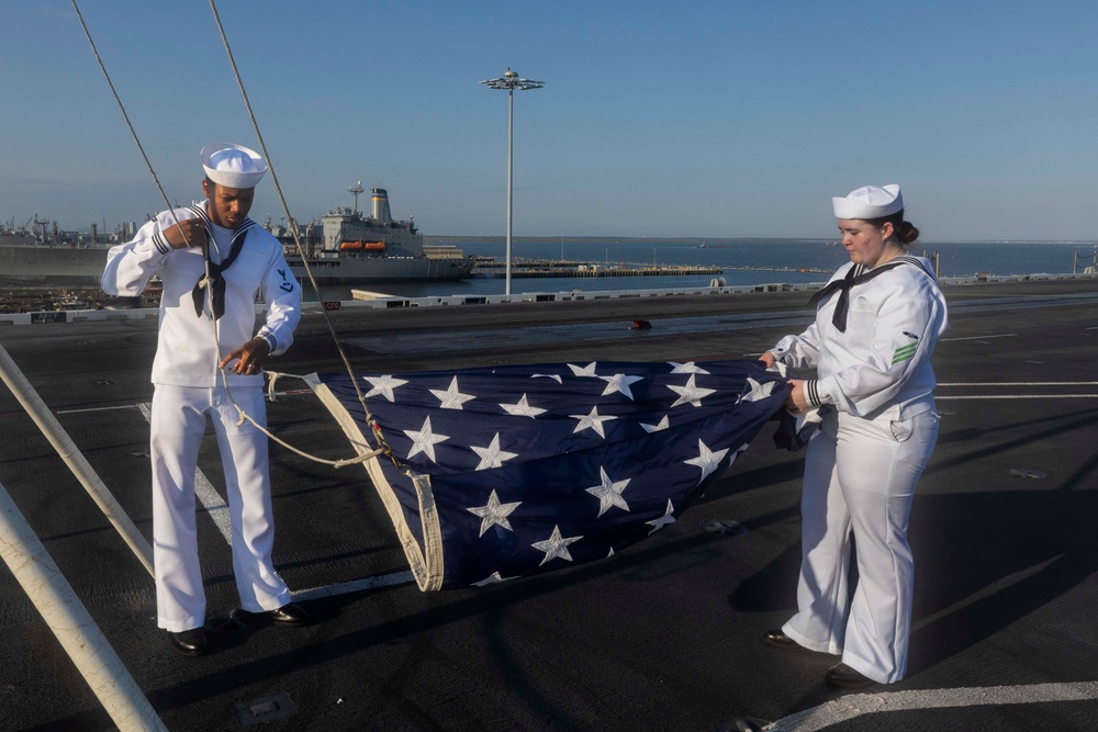 Daily Operations Aboard USS George H.W. Bush (CVN 77)