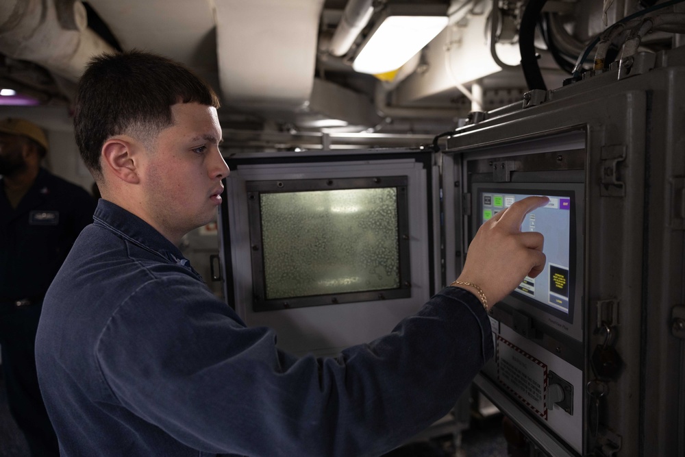 Daily Operations Aboard USS George H.W. Bush (CVN 77)