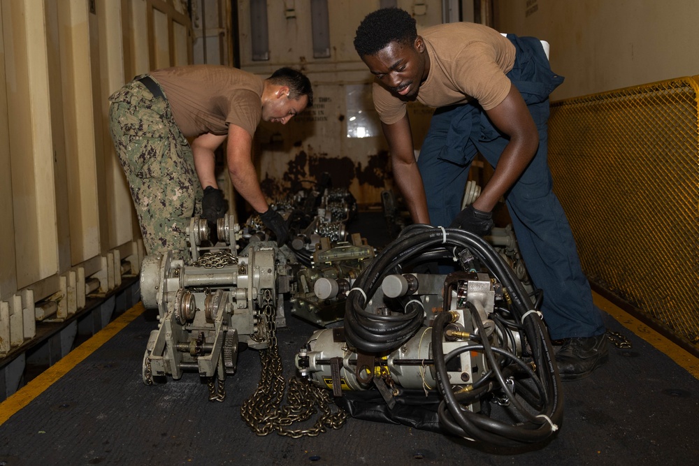 Daily Operations Aboard USS George H.W. Bush (CVN 77)