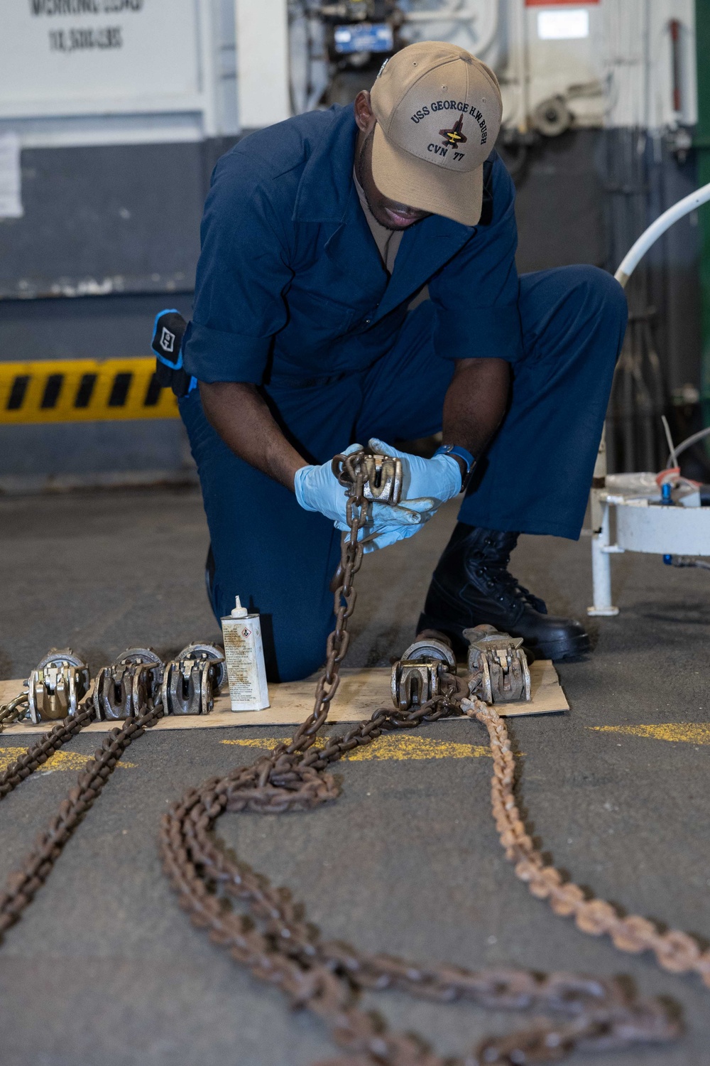 Daily Operations Aboard USS George H.W. Bush (CVN 77)