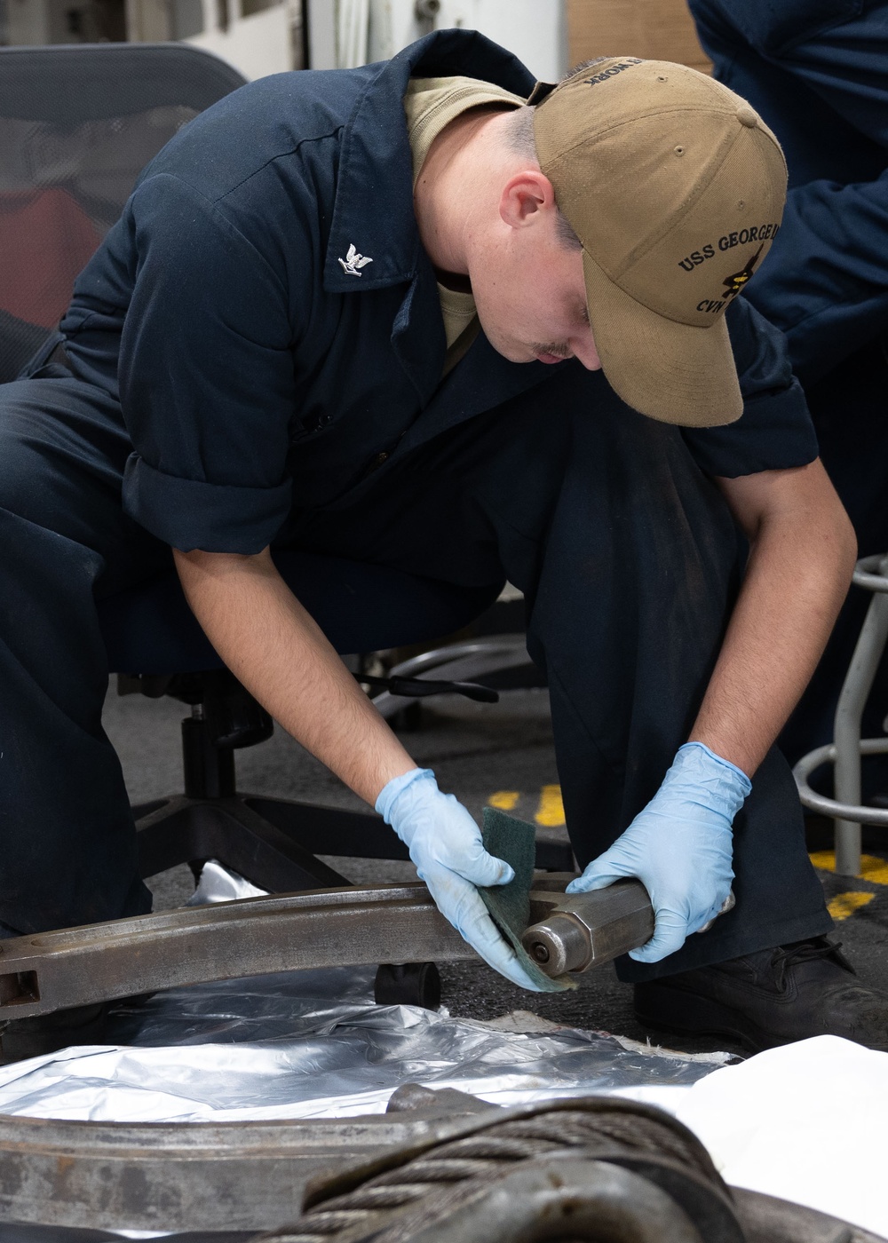 Daily Operations Aboard USS George H.W. Bush (CVN 77)