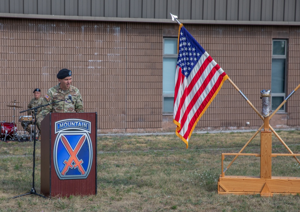 10th Mountain Division Band Holds Assumption of Command Ceremony at Fort Drum