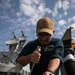 USS Wayne E. Meyer conducts operations in the U.S. Central Command area of responsibility as part of the Nimitz Carrier Strike Group
