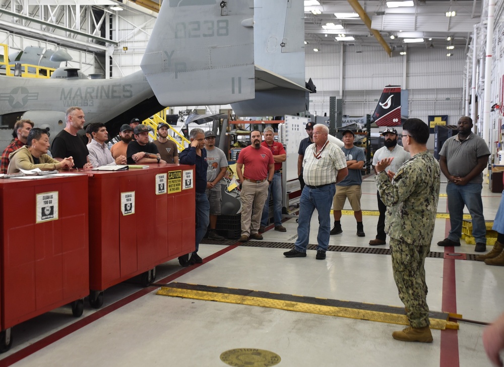 FRCSW Leadership Visits MCAS Miramar