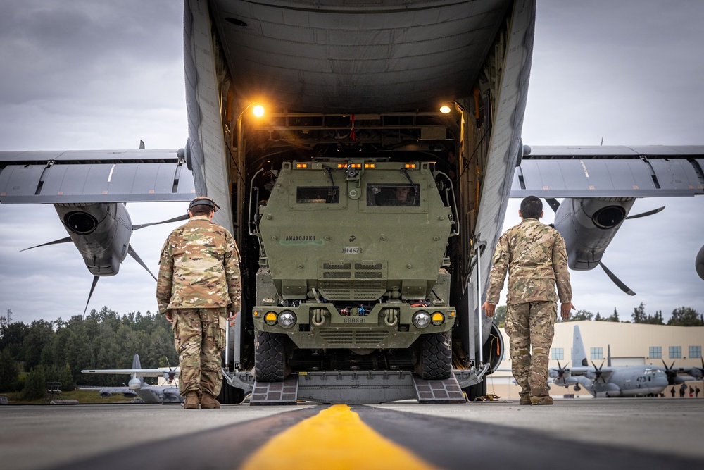 AE25 | 2/14 Conducts a HIMARS Dry-Fire in Kotzebue