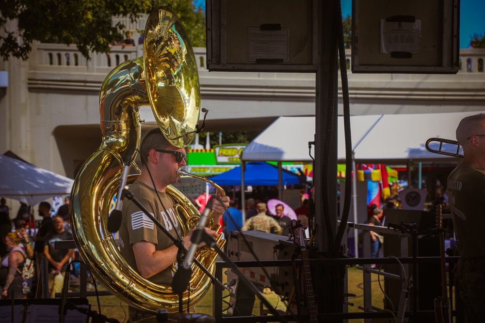34th ID Red Bull Band Performs at the Minnesota State Fair