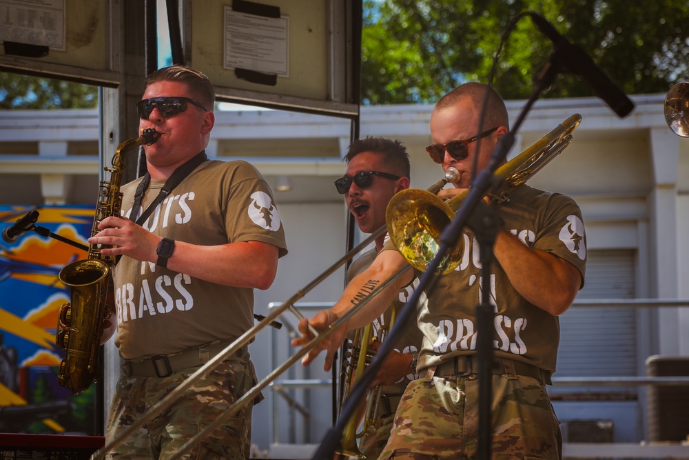 34th ID Red Bull Band Performs at the Minnesota State Fair