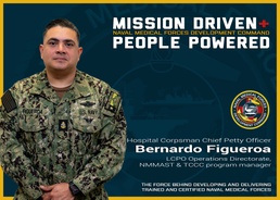 NMFDC: Mission Driven-People Powered - Hospital Corpsman Chief Petty Officer Bernardo Figueroa