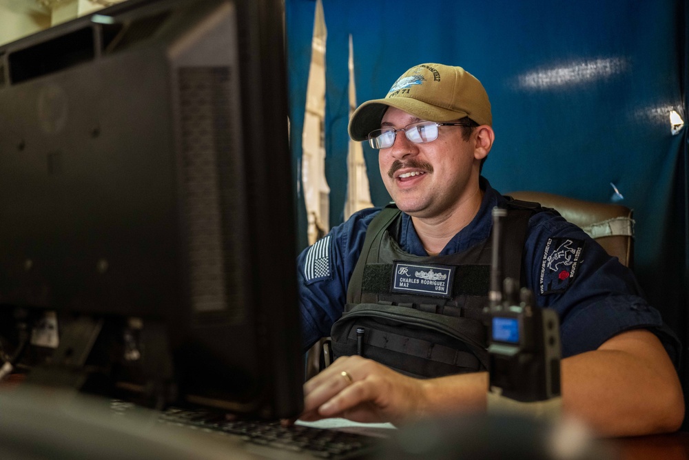USS Theodore Roosevelt Dispatch