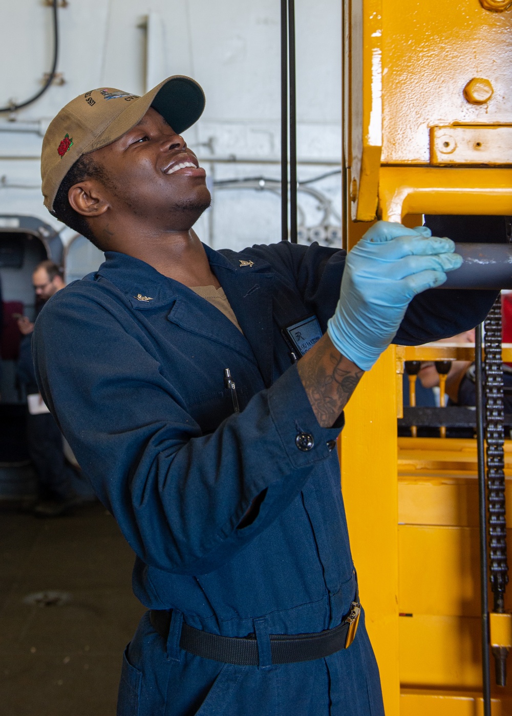 USS Theodore Roosevelt Maintenance