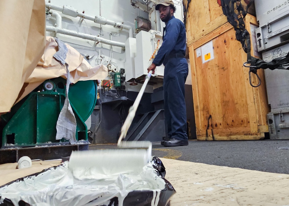 USS Theodore Roosevelt Maintenance