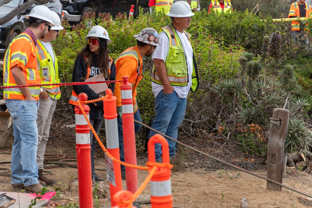 USACE clears debris from final property damaged by 2025 Pacific Palisades Fire.