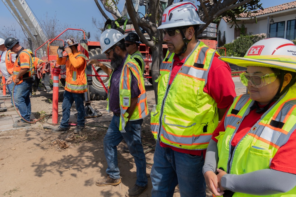 USACE clears debris from final property damaged by 2025 Pacific Palisades Fire.