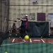 U.S. Marine Corps Base Quantico Softball Team Conducts Batting Practice at Washington Nationals Park Stadium