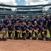 U.S. Marine Corps Base Quantico Softball Team Conducts Batting Practice at Washington Nationals Park Stadium