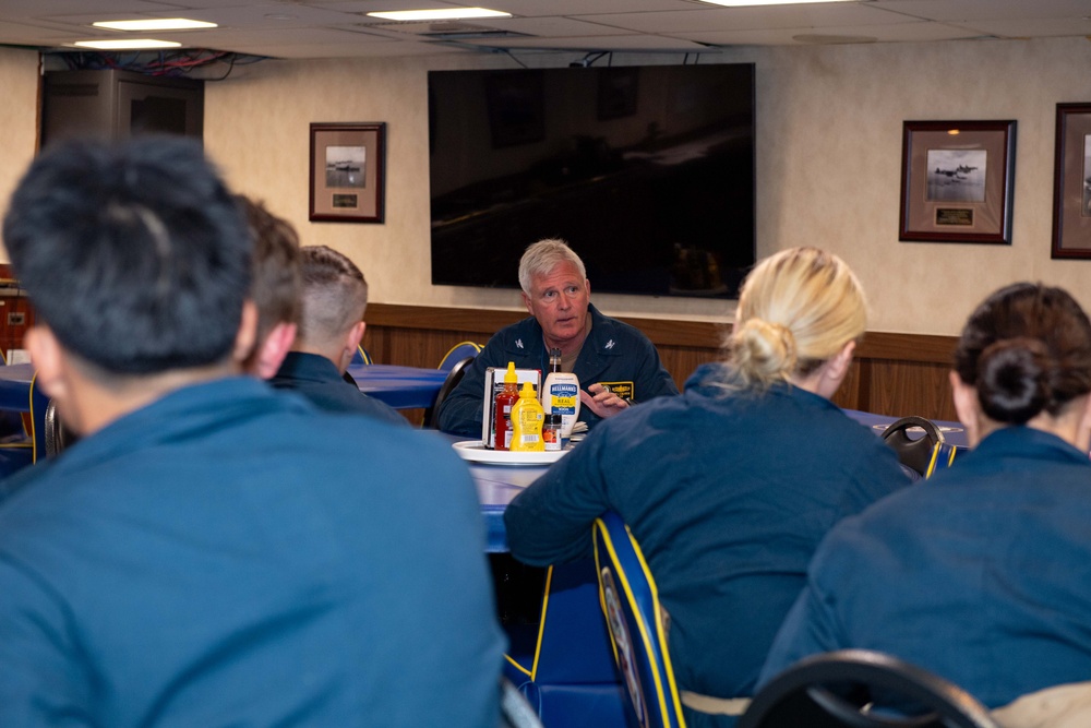Midshipmen meet Boxer CO