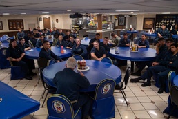 Midshipmen meet Boxer CO