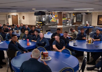 Midshipmen meet Boxer CO