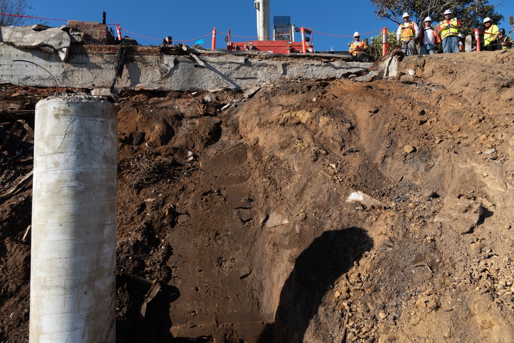 USACE clears debris from final property damaged by 2025 Pacific Palisades Fire.