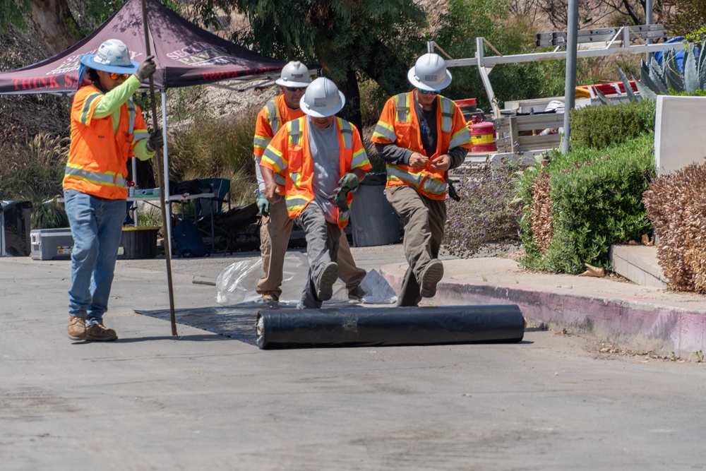 USACE clears debris from final property damaged by 2025 Pacific Palisades Fire.