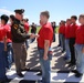 Service Begins: Enlistees sworn in during air show