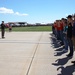 Service Begins: Enlistees sworn in during air show