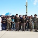 Service Begins: Enlistees sworn in during air show