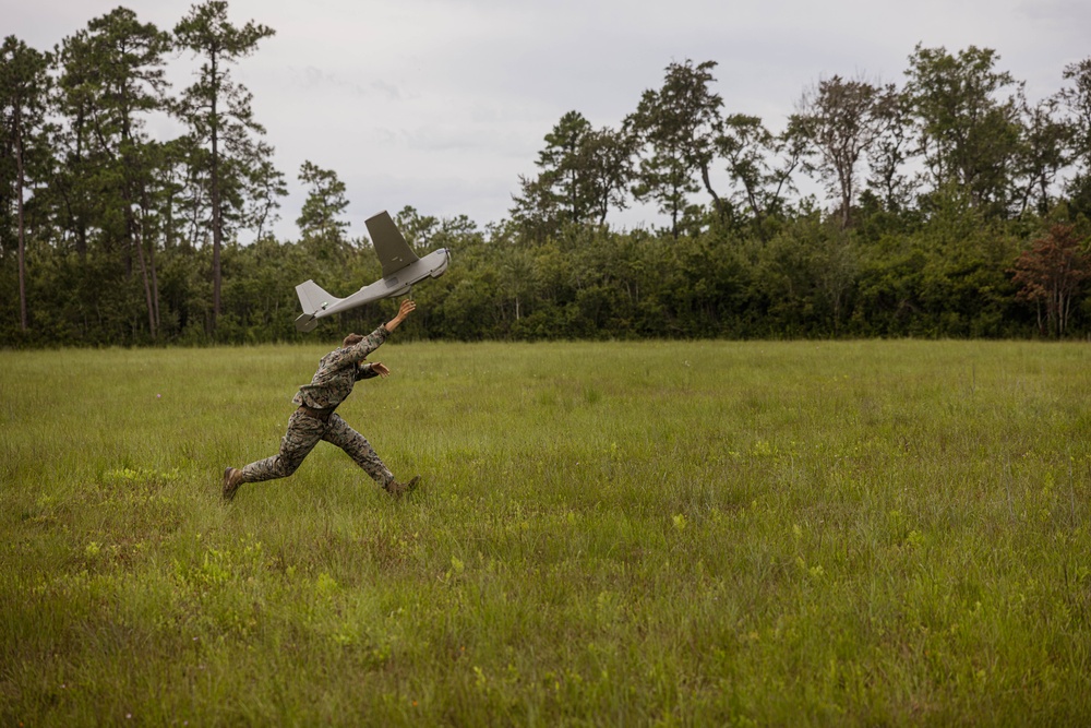 2nd Marine Division Small Unmanned Aerial System tactical demonstration