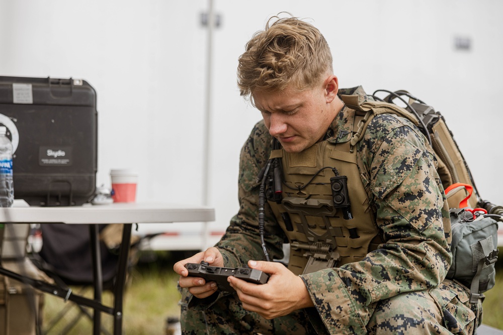 2nd Marine Division Small Unmanned Aerial System tactical demonstration