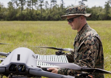 2nd Marine Division Small Unmanned Aerial System tactical demonstration