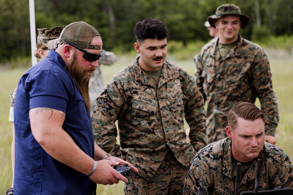 2nd Marine Division Small Unmanned Aerial System tactical demonstration