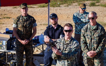 Counter-Drone Team simulates aerial target engagement