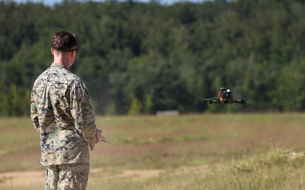 Counter-Drone Team simulates aerial target engagement