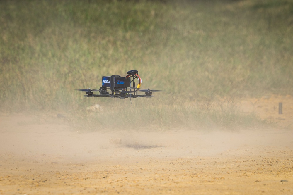 Counter-Drone Team simulates aerial target engagement