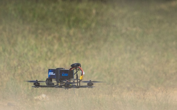 Counter-Drone Team simulates aerial target engagement