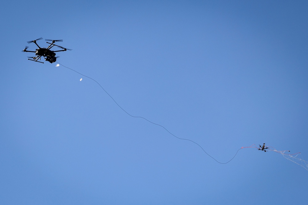 Counter-Drone Team simulates aerial target engagement