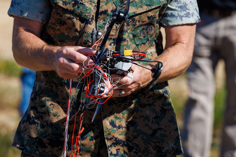 Counter-Drone Team simulates aerial target engagement