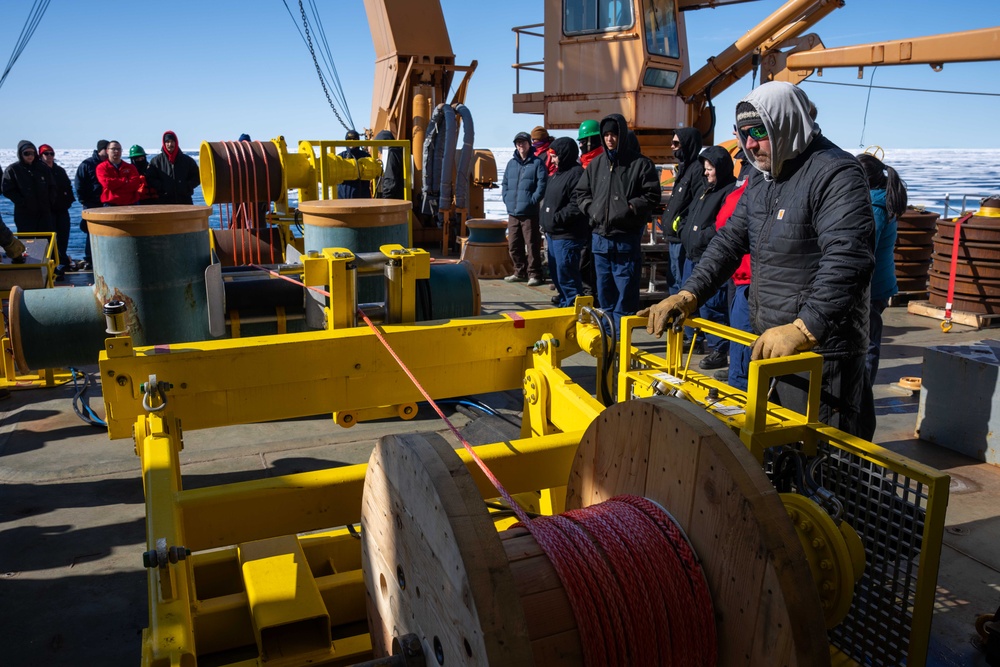 U.S. Coast Guard Cutter Healy commences Arctic Mobile Observing System operations