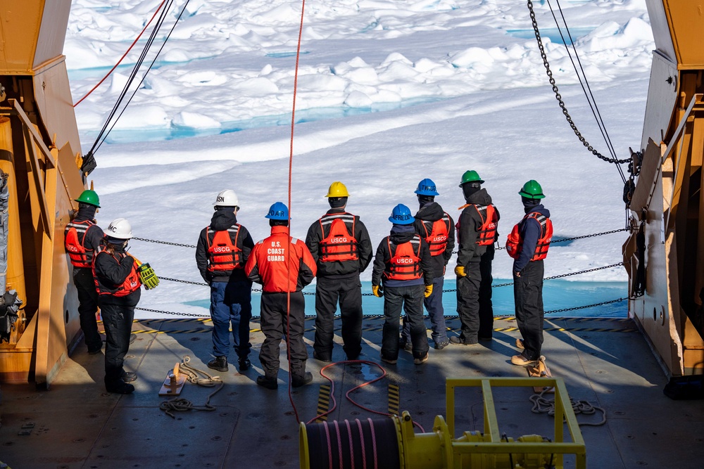 U.S. Coast Guard Cutter Healy commences Arctic Mobile Observing System operations
