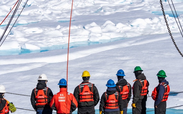 U.S. Coast Guard Cutter Healy commences Arctic Mobile Observing System operations