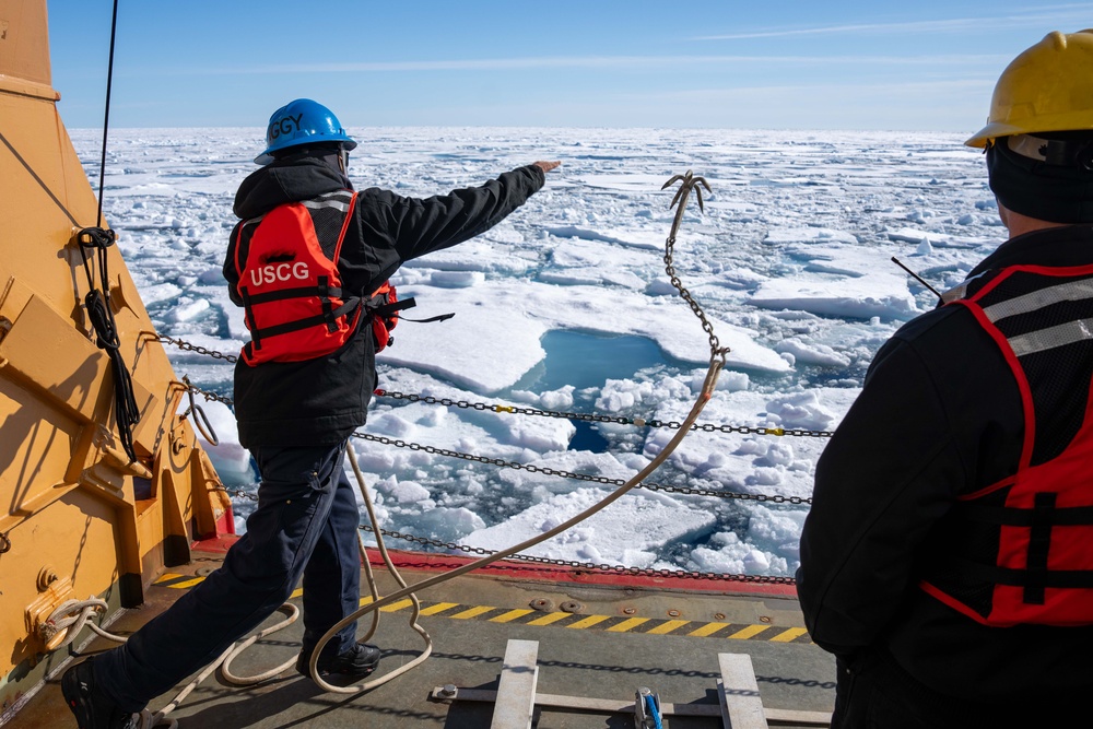 U.S. Coast Guard Cutter Healy commences Arctic Mobile Observing System operations