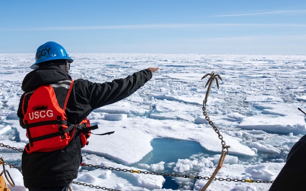 U.S. Coast Guard Cutter Healy commences Arctic Mobile Observing System operations