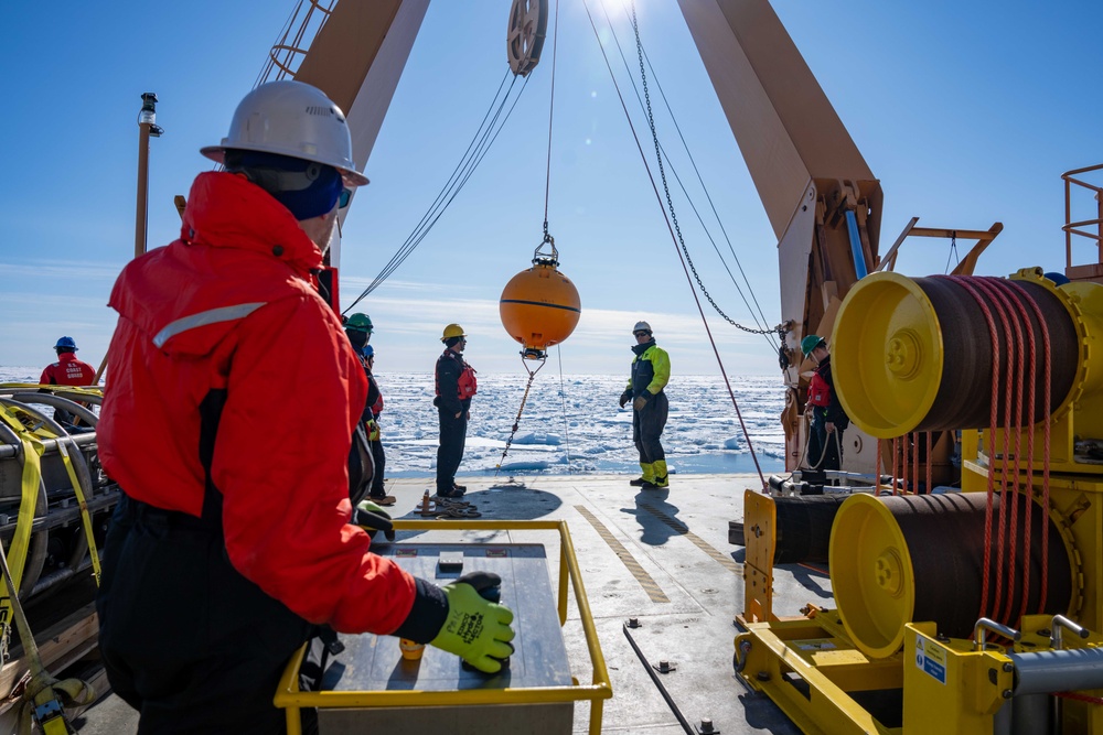U.S. Coast Guard Cutter Healy commences Arctic Mobile Observing System operations