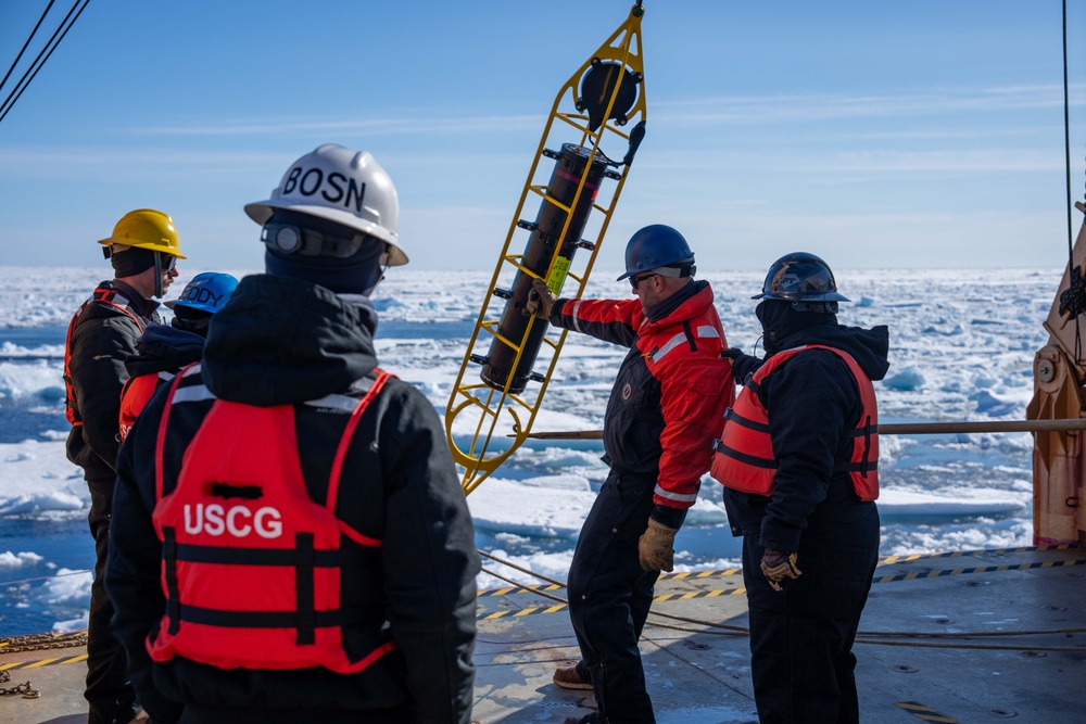 U.S. Coast Guard Cutter Healy commences Arctic Mobile Observing System operations