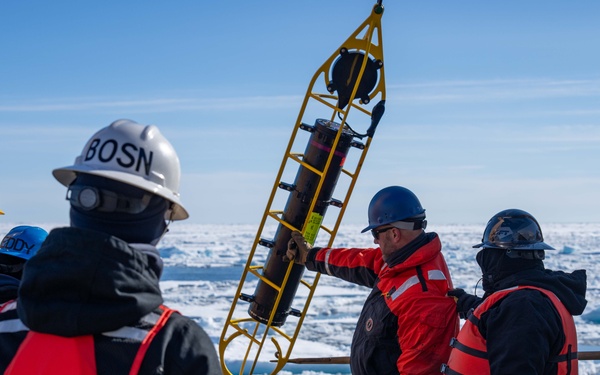 U.S. Coast Guard Cutter Healy commences Arctic Mobile Observing System operations