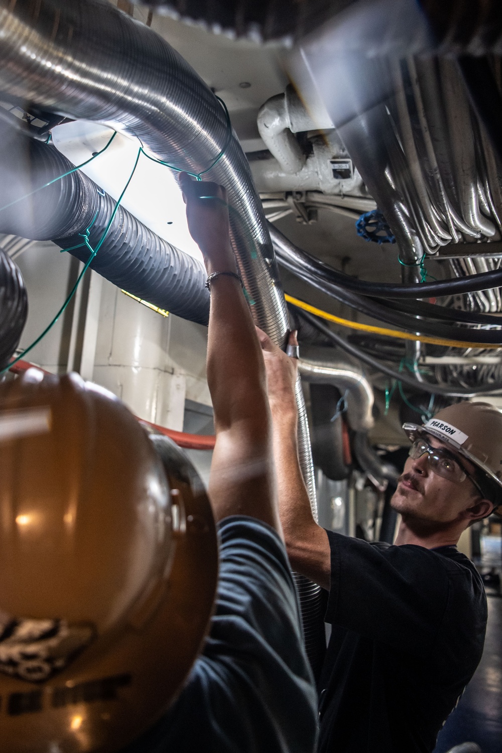 PSNS Workers and Contractors Work to get Reagan Ready